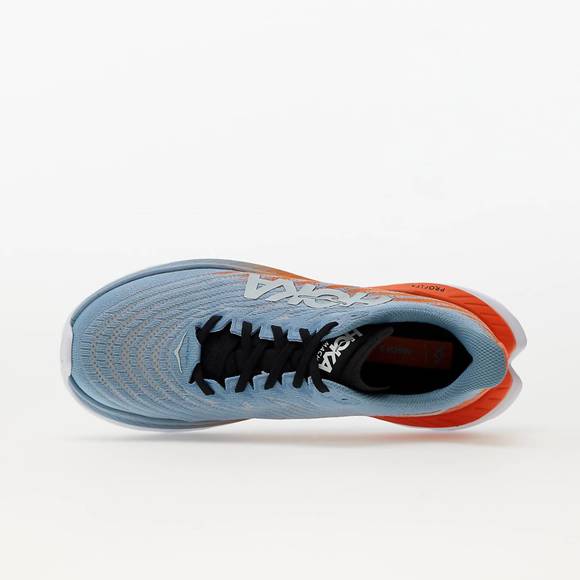 NEW HOKA men's mach 5 running shoes - d/medium width in mountain spring / puffin - Picture 3 of 6